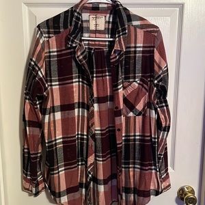 Plaid blouse